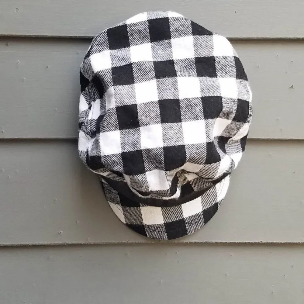 Marcus Adler Black white Buffalo check Hat